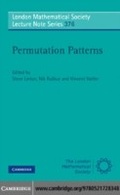 Bild: Permutation Patterns - Cambridge University Press