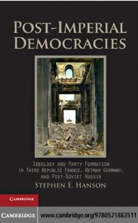 Enlarge image Cover: Post-Imperial Democracies - Cambridge University Press