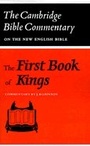 Cover: The First Book of Kings - Cambridge University Press