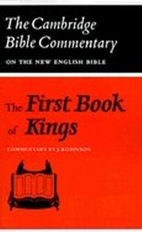 Enlarge image Cover: The First Book of Kings - Cambridge University Press