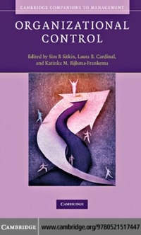 Enlarge image Cover: Organizational Control - Cambridge University Press