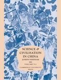 Cover: Science and Civilisation in China, Part 1, Paper and Printing - Cambridge University Press