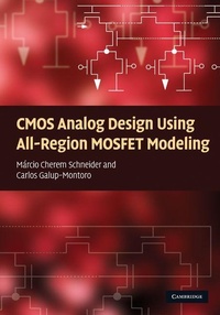 Enlarge image Cover: CMOS Analog Design Using All-Region MOSFET Modeling - Cambridge University Press