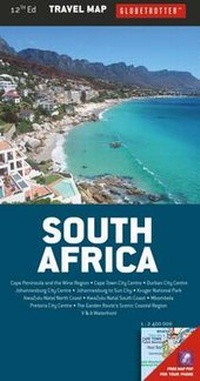 Abbildung von: South Africa Travel Map - Globetrotter Travel Guides