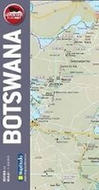 Abbildung von: Adventure Road Map Botswana - Map Studio