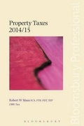 Cover: Property Taxes 2014/15 - Bloomsbury Professional