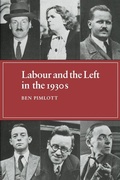 Cover: Labour and the Left in the 1930s - Cambridge University Press
