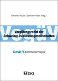 Cover: Verg&uuml;tungsrecht der Schweizer Publikumsgesellschaften - Dike Verlag Z&uuml;rich