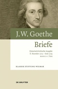 Cover: 8. November 1775 - Ende 1779 - De Gruyter Akademie Forschung