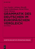 Cover: Grammatik des Deutschen im europ&auml;ischen Vergleich - De Gruyter