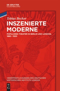 Enlarge image Cover: Inszenierte Moderne - De Gruyter
