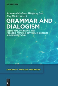Enlarge image Cover: Grammar and Dialogism - De Gruyter