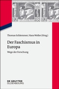 Cover: Der Faschismus in Europa - De Gruyter Oldenbourg