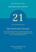 Cover: Die Seelen der Gesetze - Helbing & Lichtenhahn