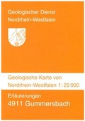 Cover: Geologische Karten von Nordrhein-Westfalen 1 : 25000 / Gummersbach - Geologischer Dienst Nordrhein-Westfalen - Landesbetrieb
