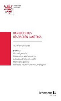 Abbildung von: Handbuch des Hessischen Landtags. 19. Wahlperiode. - Lehmanns Media