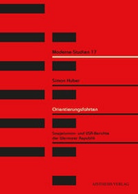 Abbildung von: Orientierungsfahrten - Aisthesis