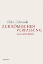 Cover: Zur römischen Verfassung - Wallstein