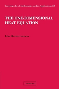 Enlarge image Cover: The One-Dimensional Heat Equation - Cambridge University Press