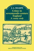 Cover: Crime in Seventeenth-Century England - Cambridge University Press