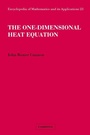 Cover: The One-Dimensional Heat Equation - Cambridge University Press