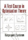 Cover: A First Course in Optimization Theory - Cambridge University Press