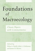 Cover: Foundations of Macroecology - University of Chicago Press