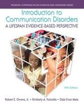 Cover: Introduction to Communication Disorders - Pearson