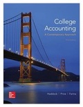Cover: Loose Leaf Version for College Accounting (a Contemporary Approach) - McGraw-Hill Education
