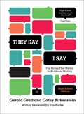 Cover: "they Say / I Say" - W. W. Norton & Company