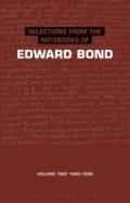 Cover: Selections from the Notebooks Of Edward Bond - Methuen Drama