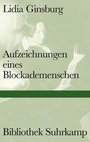 Bild: Aufzeichnungen eines Blockademenschen - Suhrkamp