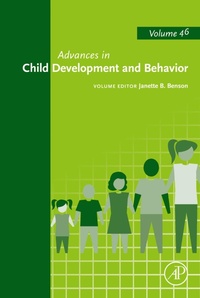 Enlarge image Cover: Advances in Child Development and Behavior - Academic Press