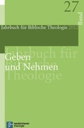 Cover: Geben und Nehmen - Vandenhoeck & Ruprecht
