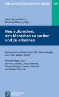 Cover: Neu aufbrechen, den Menschen zu suchen und zu erkennen - Vandenhoeck & Ruprecht
