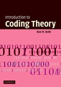 Cover: Introduction to Coding Theory - Cambridge University Press