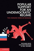 Cover: Popular Support for an Undemocratic Regime - Cambridge University Press