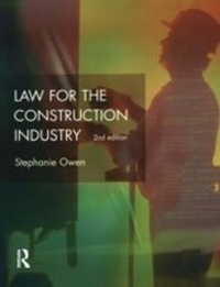 Abbildung von: Law for the Construction Industry - Routledge