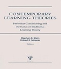 Cover: Contemporary Learning Theories - Psychology Press Ltd