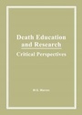 Cover: Death Education and Research - Routledge