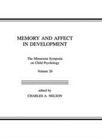 Enlarge image Cover: Memory and Affect in Development - Psychology Press Ltd