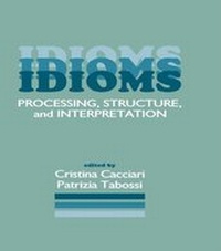 Abbildung von: Idioms - Psychology Press Ltd