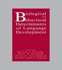 Abbildung von: Biological and Behavioral Determinants of Language Development - Psychology Press Ltd