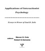 Cover: Applications of interactionist Psychology - Psychology Press Ltd