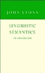 Cover: Linguistic Semantics - Cambridge University Press