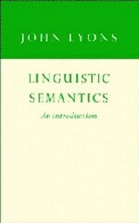 Enlarge image Cover: Linguistic Semantics - Cambridge University Press