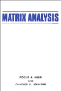 Cover: Matrix Analysis - Cambridge University Press