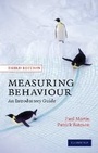 Cover: Measuring Behaviour - Cambridge University Press