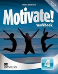 Cover: Motivate! Level 4 Workbook & Audio CD - Macmillan Education