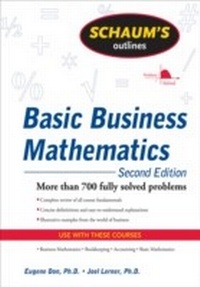 Enlarge image Cover: Schaum's Outline of Basic Business Mathematics - McGraw-Hill Education